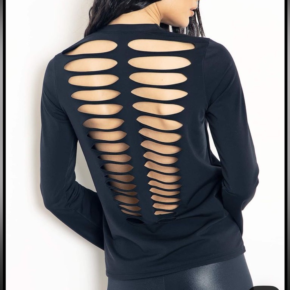 Blackmilk Skeletal Church Bells sweater